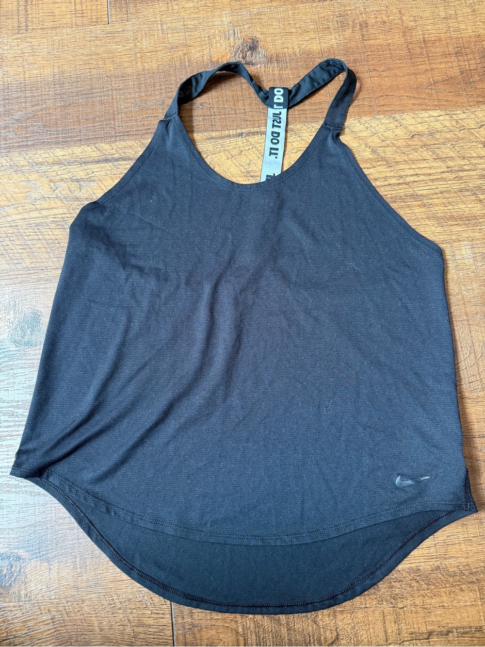 Nike Dri-FIT Just Do It Racerback Tank Black Women’s Medium